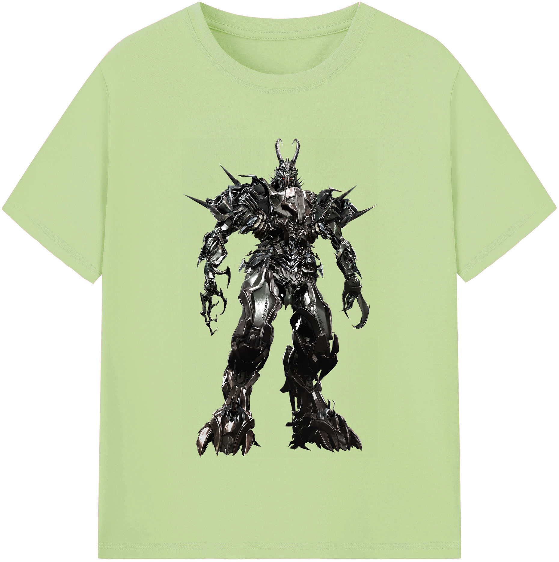 （画像用） Transformers トランスフォーマー 綿100％半袖Tシャツ（フロントプリント）